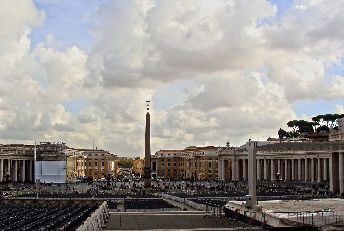 Ноябрьское небо над Ватиканом - susanna vasershtein
