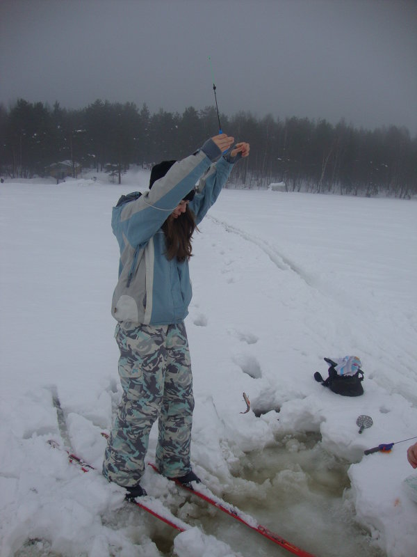 лыжная рыбалка - Лилия 