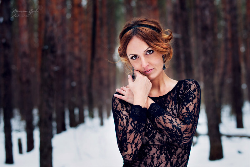 Зимний портрет - Татьяна Зуева