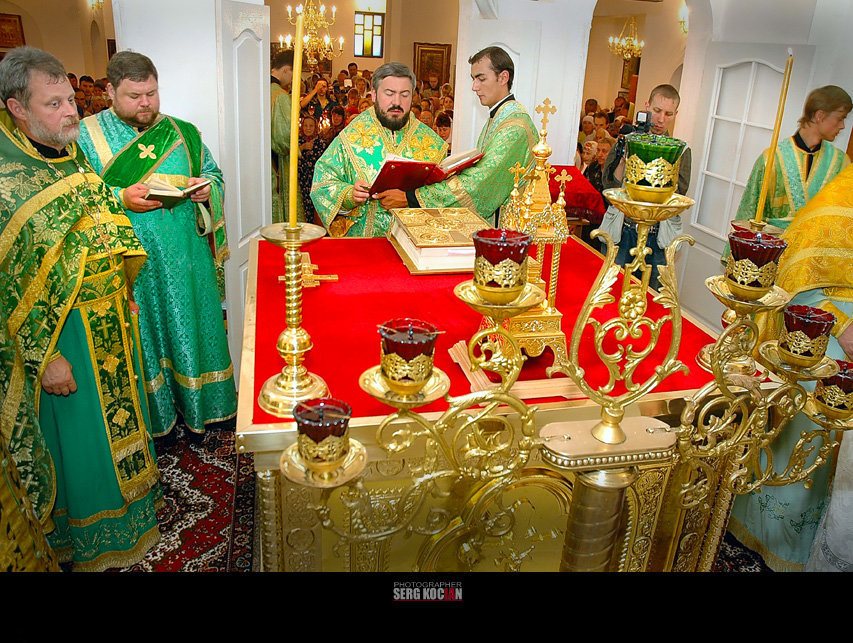 Освящение Алтаря храма Св.Георгия в Харькове - Serg Kocian