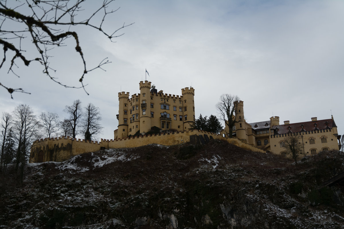 Хоэншвангау замок в Баварии - Евгений Свириденко