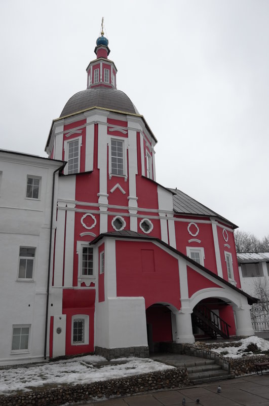 Церковь в Боровском Пафнутьевом монастыре - esadesign Егерев