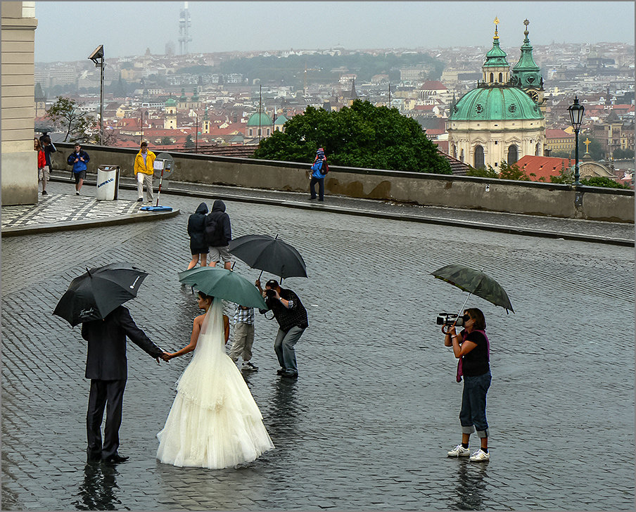 Свадьба в Праге - дождь счастью не помеха! - Lmark 