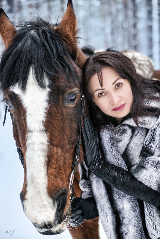 прогулка с лошадьми - Оксана Суярова