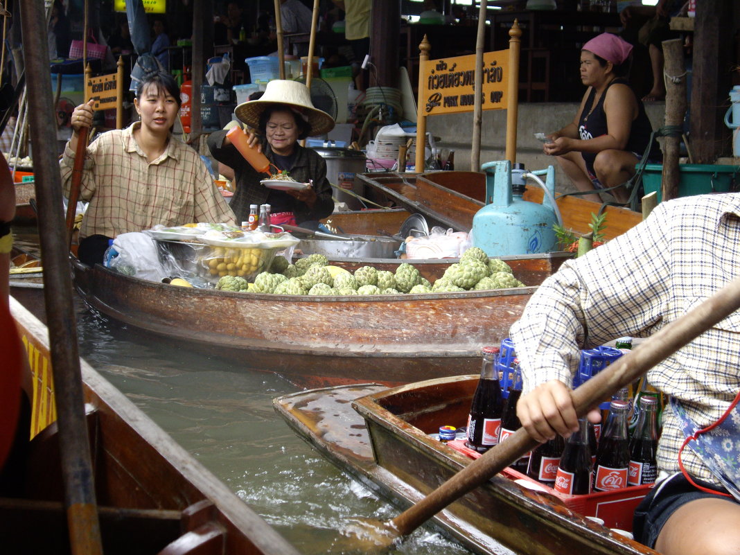 Плавучие рынки Бангкока - Дмитрий Боргер