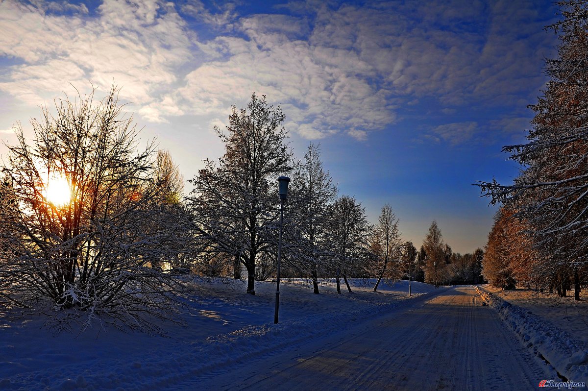 зимний пейзаж-3 - Андрей Куприянов