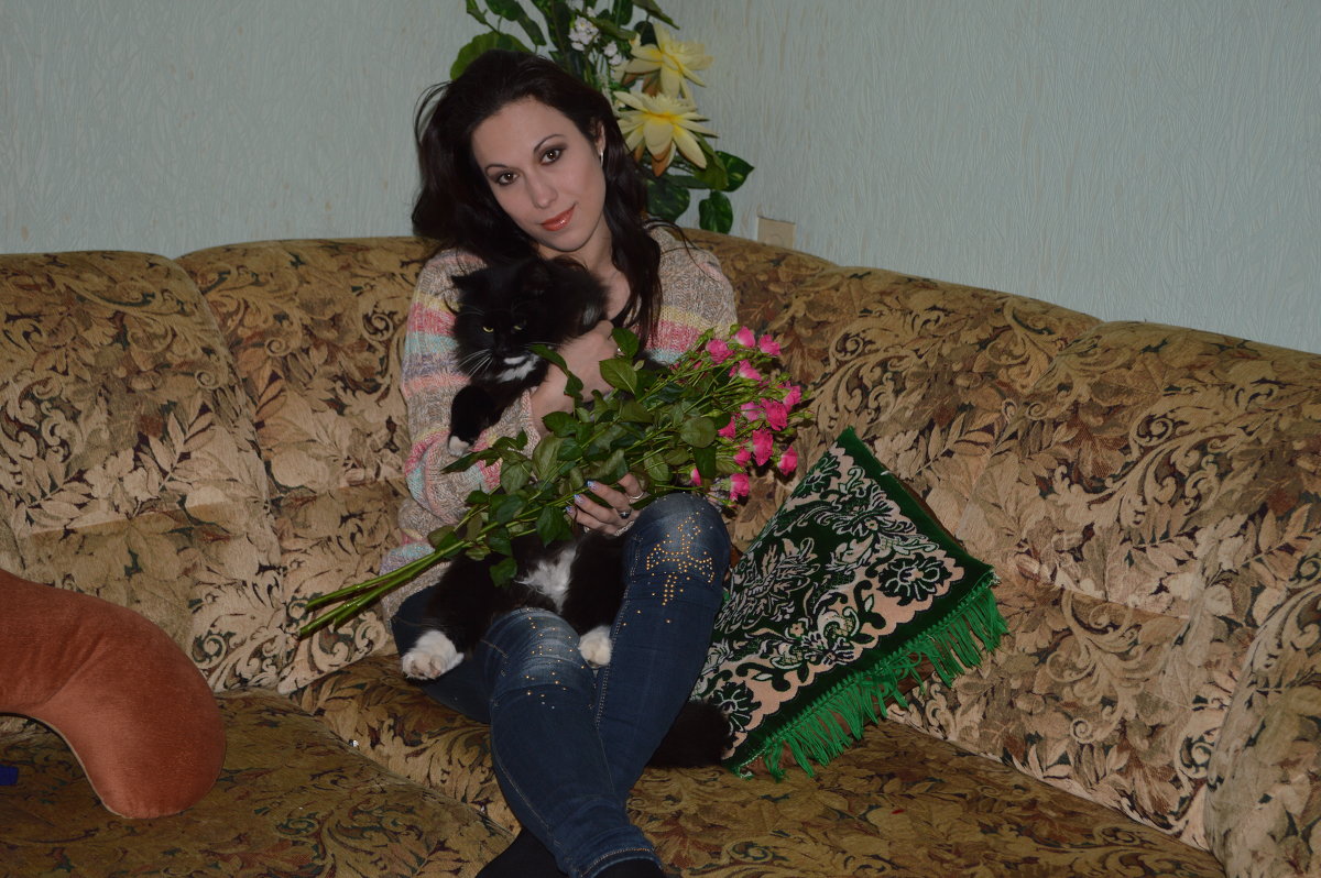 Котики-цветочки - Марго Василенко