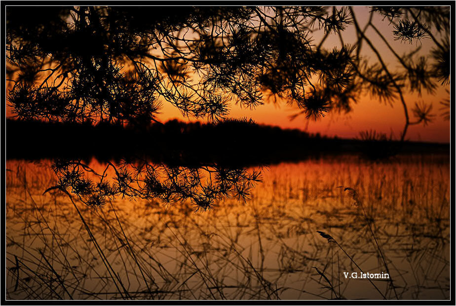 Вечер на озере - Виктор Истомин