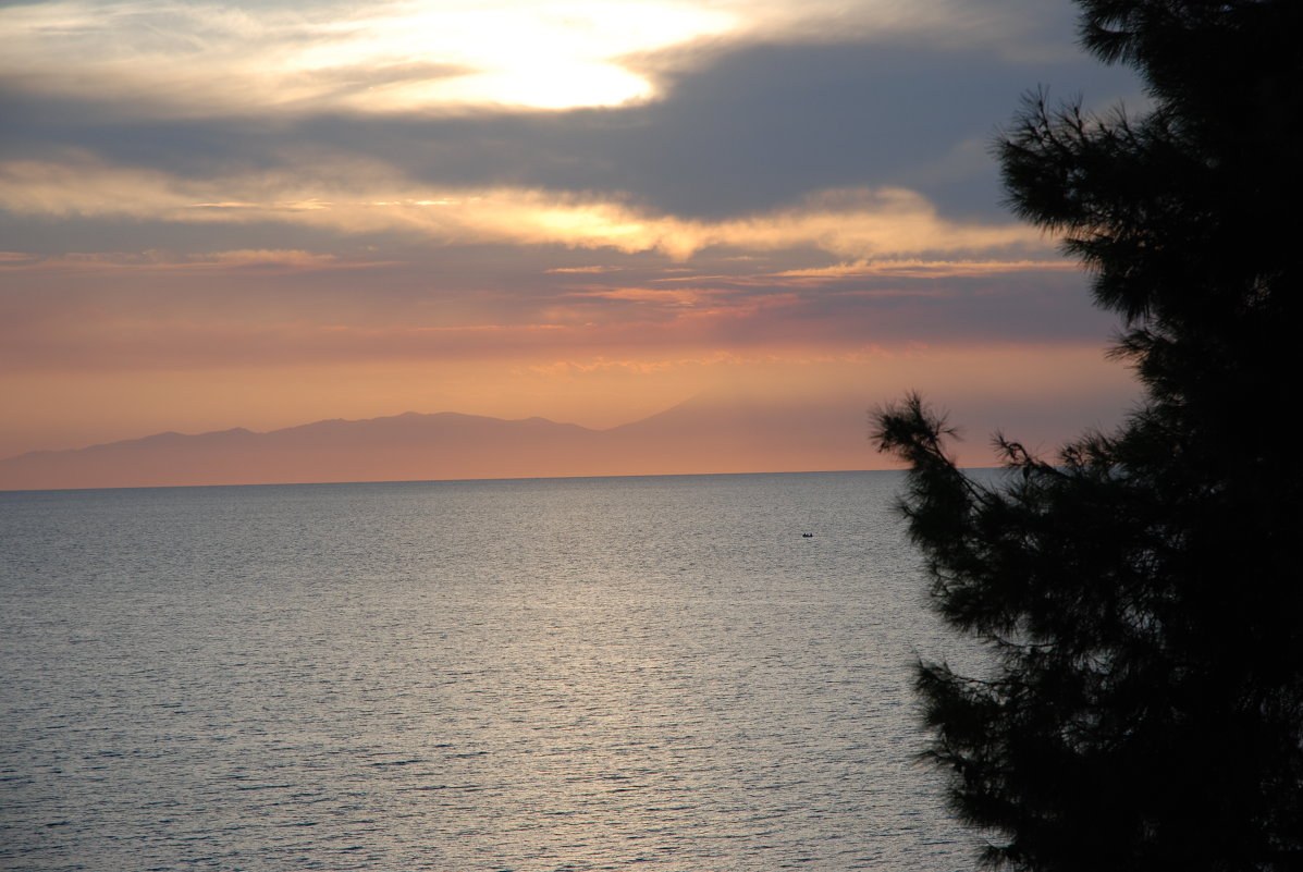 Закат на Эгейском море - pavel62a Яскевич