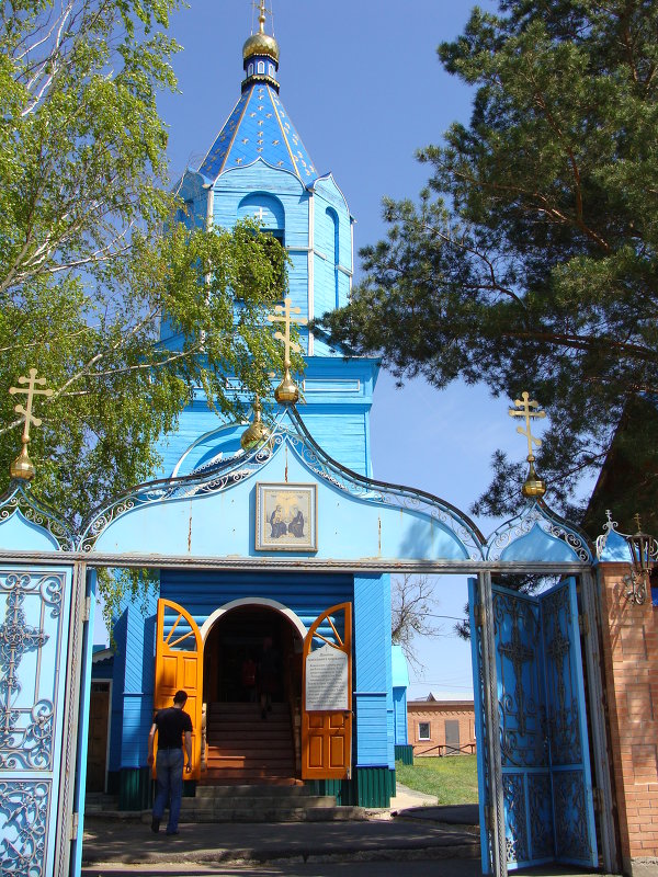 ЦЕРКОВЬ В СЕЛЕ ТАШЛА - Наталья Меркулова