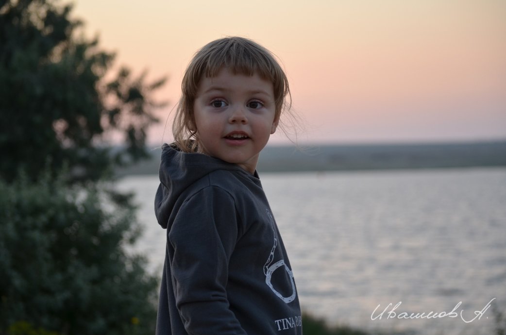 Детский портрет - Александр Ивашков