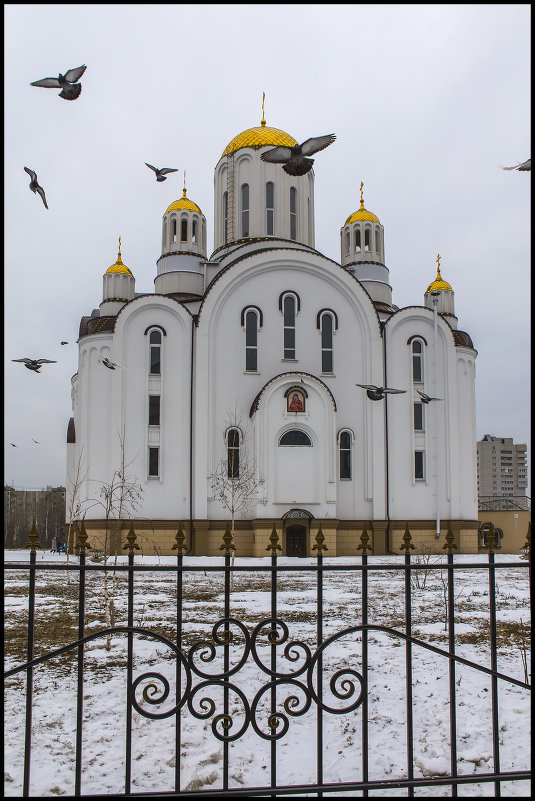 Храм Ксении Петербургской. - Юрий Клишин