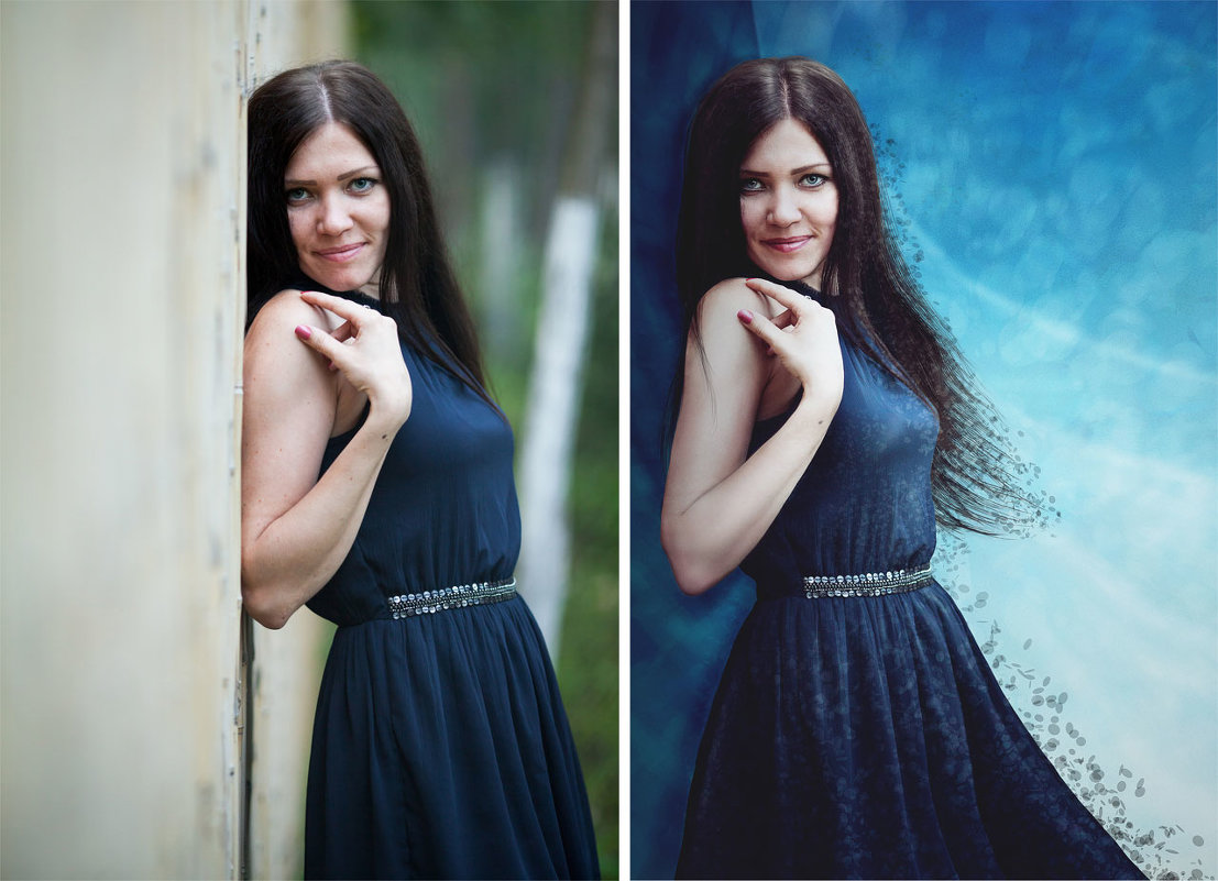 незнакомка (до и после) - Veronika G