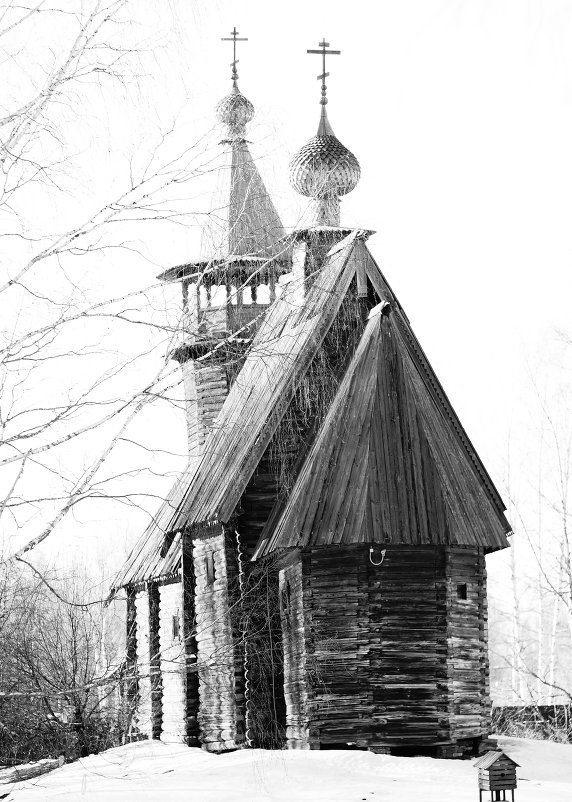 деревянная церковь - oleg 