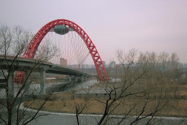 Живописный мост в Серебряном Бору - Ирина Терентьева