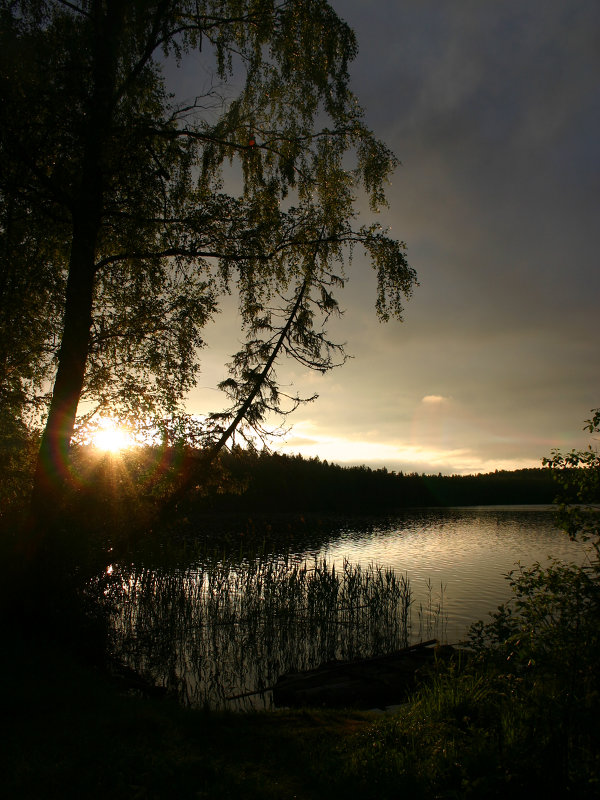 Закат на озере - Ольга Тимонина