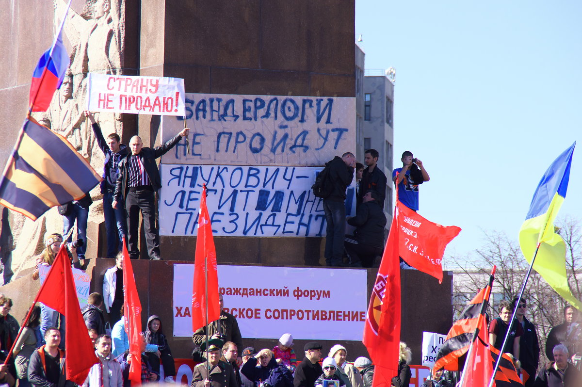 Харьков 23.03.2014 - Евгений Лобойко