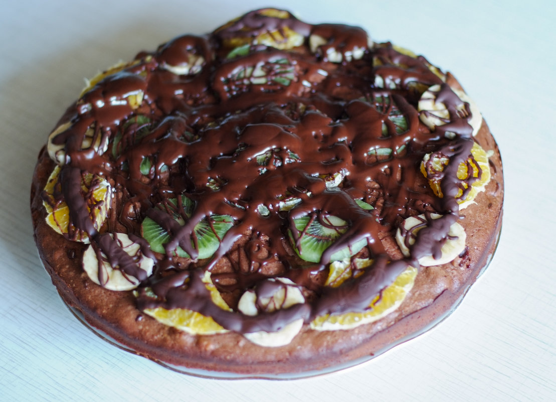 Праздничный шоколадный пирог - Екатерина Голубкова