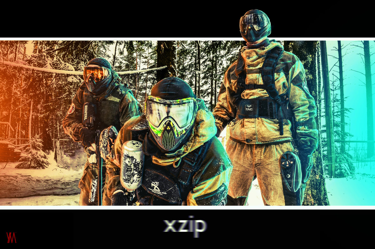 XZIP команда по тактическому пейнтболу - Макс 