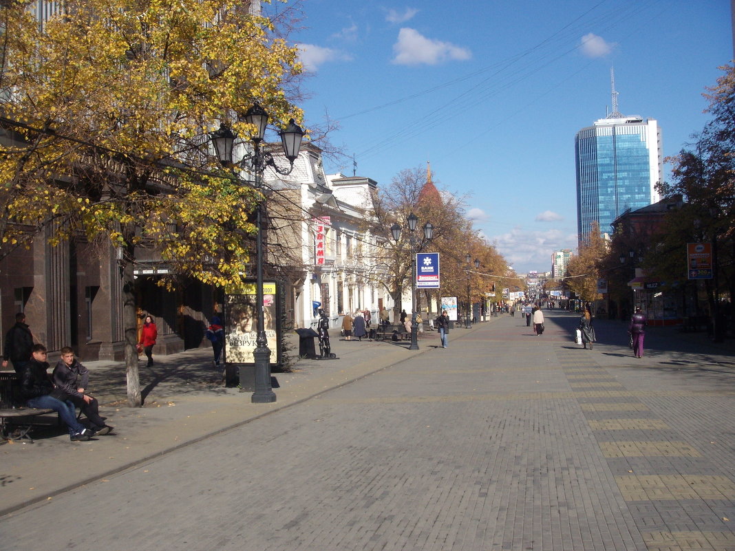 Пешеходная зона в центре Челябинска - Сергей Кухаренко