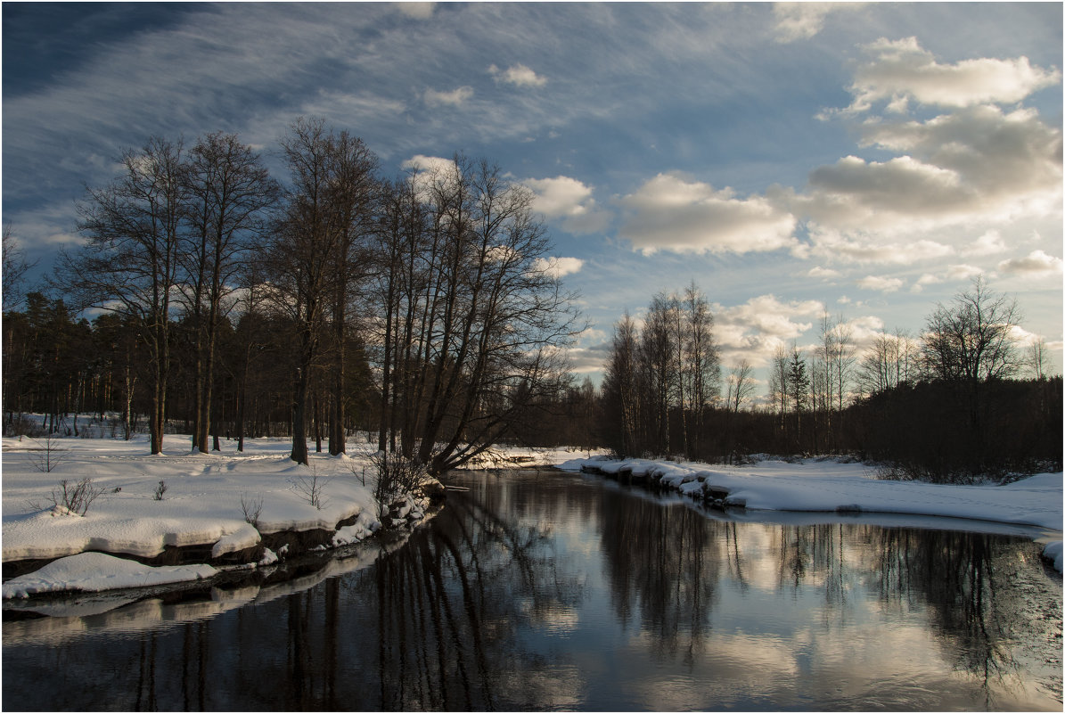 "Весна идёт, весне дорогу..." *** "Spring is coming. give way!" - Александр Борисов