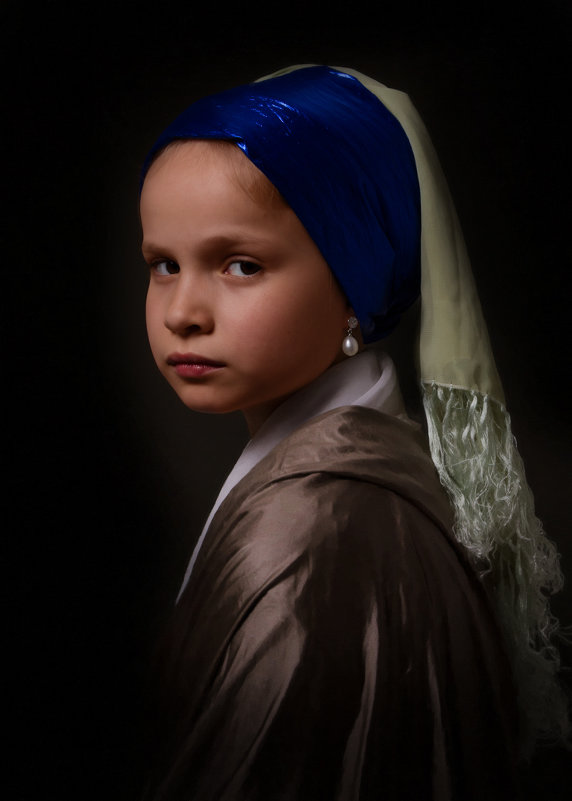 Девочка с жемчужной сережкой - Alevtina Zibareva