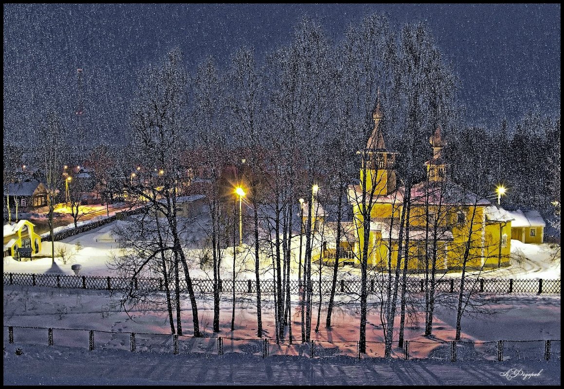 утро,снег - Александр Фёдоров
