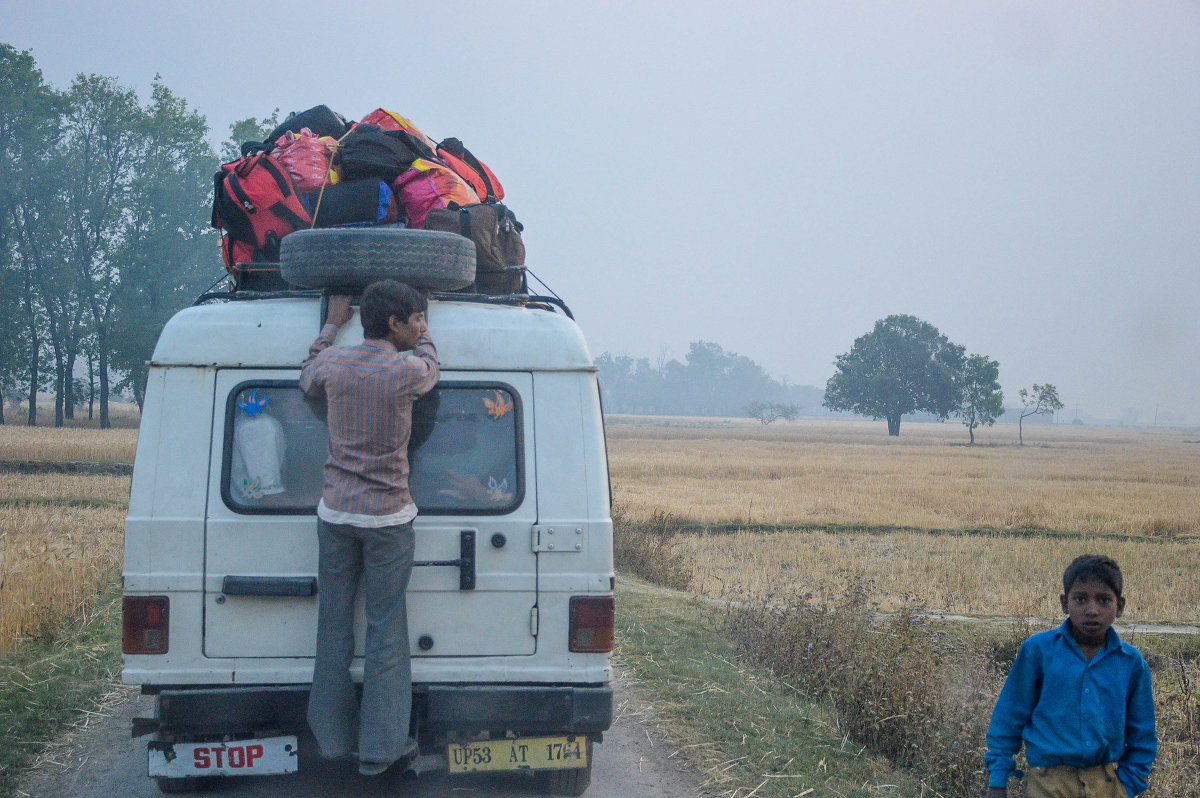 Дорога из Индии в Непал - Марина Семенкова