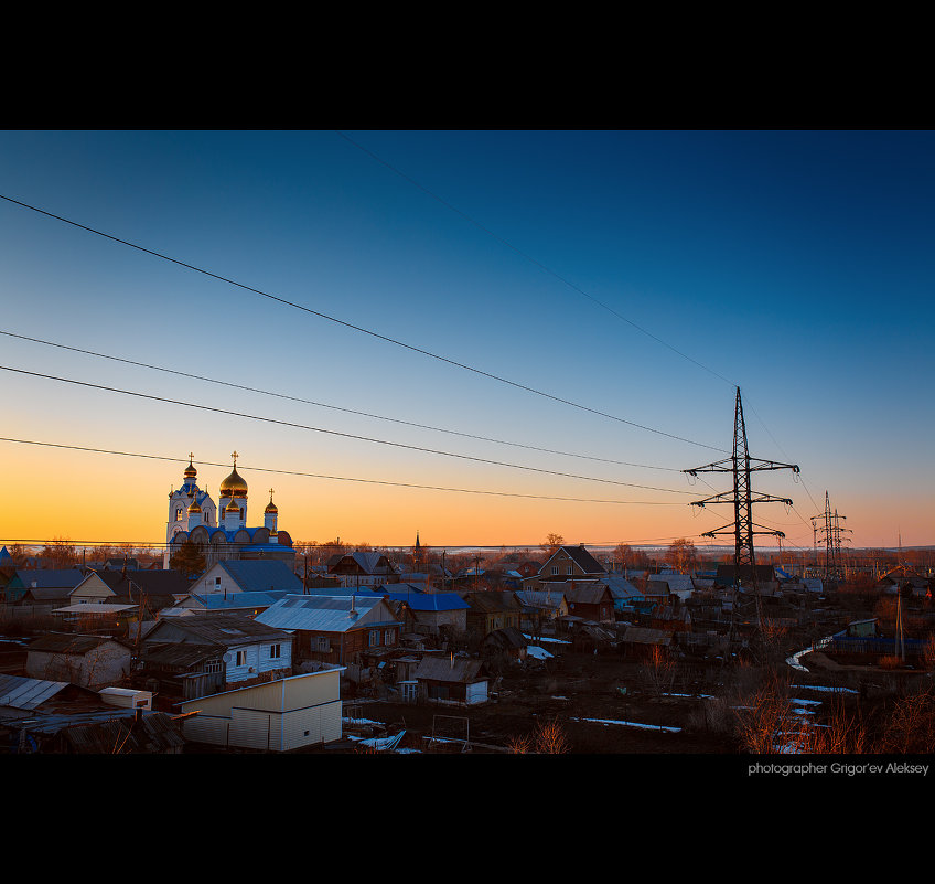 Церковь в городе "Ветра" 2 - Алексей Григорьев