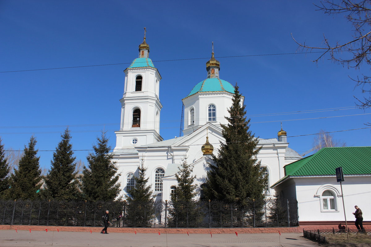 Церковь на Тарской (Крестовоздвиженская 1870год) - Гулько Т