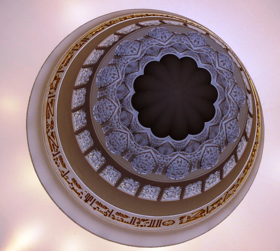 Свод купола Мечети Заида в Абу Даби - Рустам Илалов