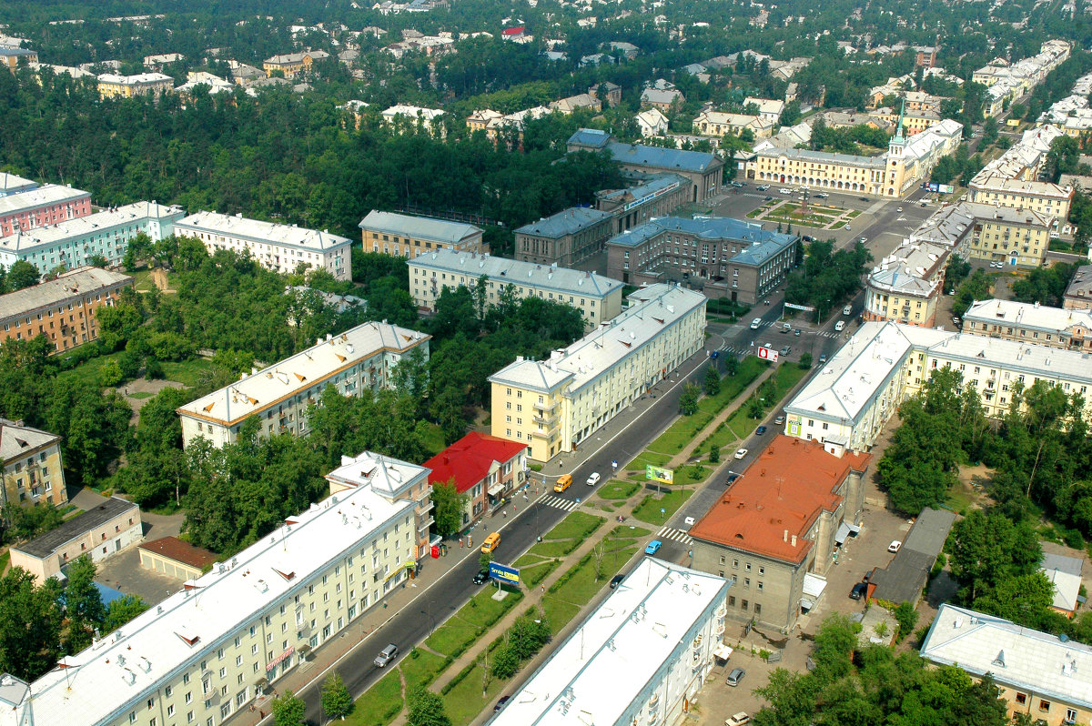 город Ангарск, центр. - Дмитрий ВЛАСОВ