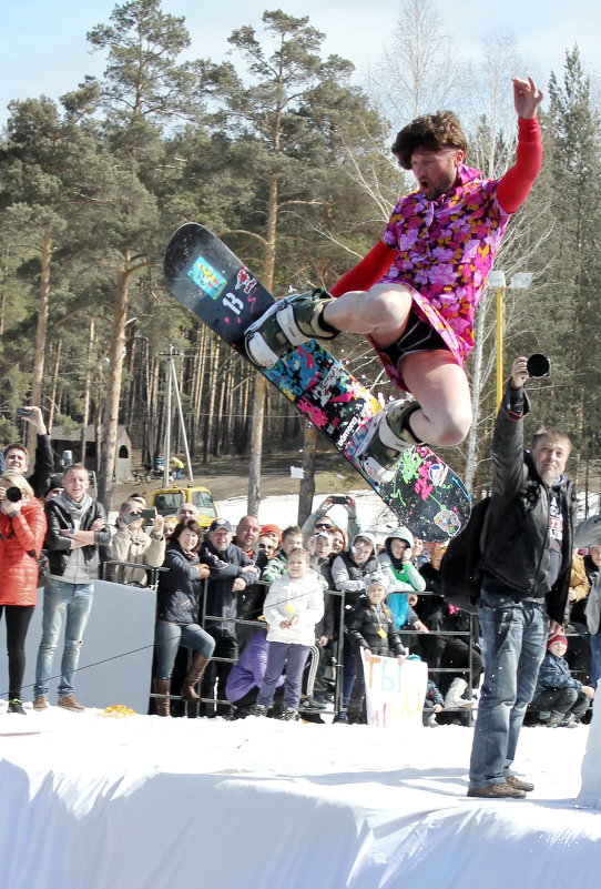 Red Bull Jump & Freeze 2014 Екатеринбург - Александра Султанкина