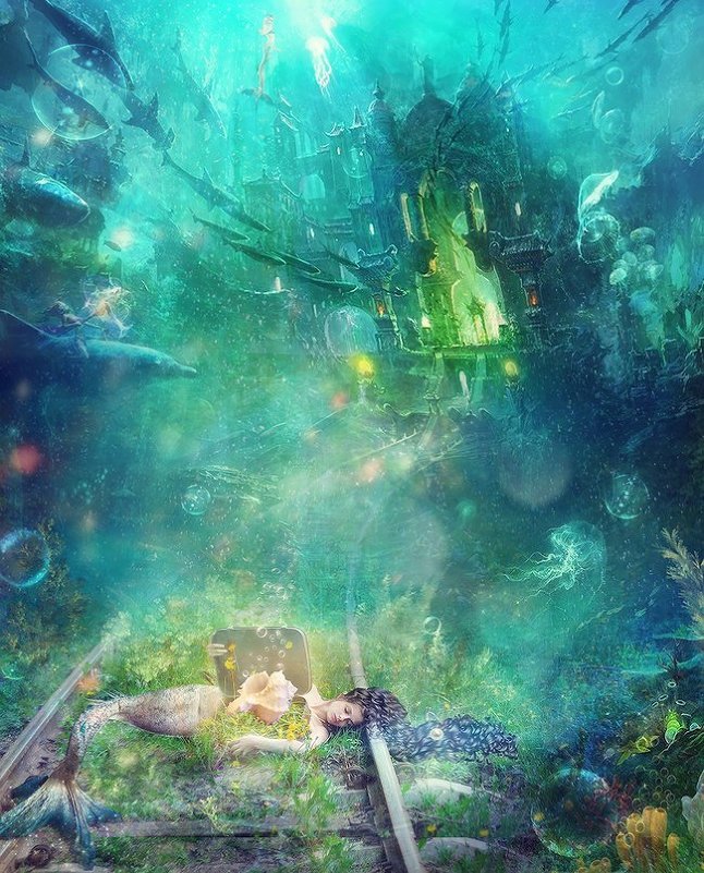 Underwater. Арт-ретушь - Anna Lipatova