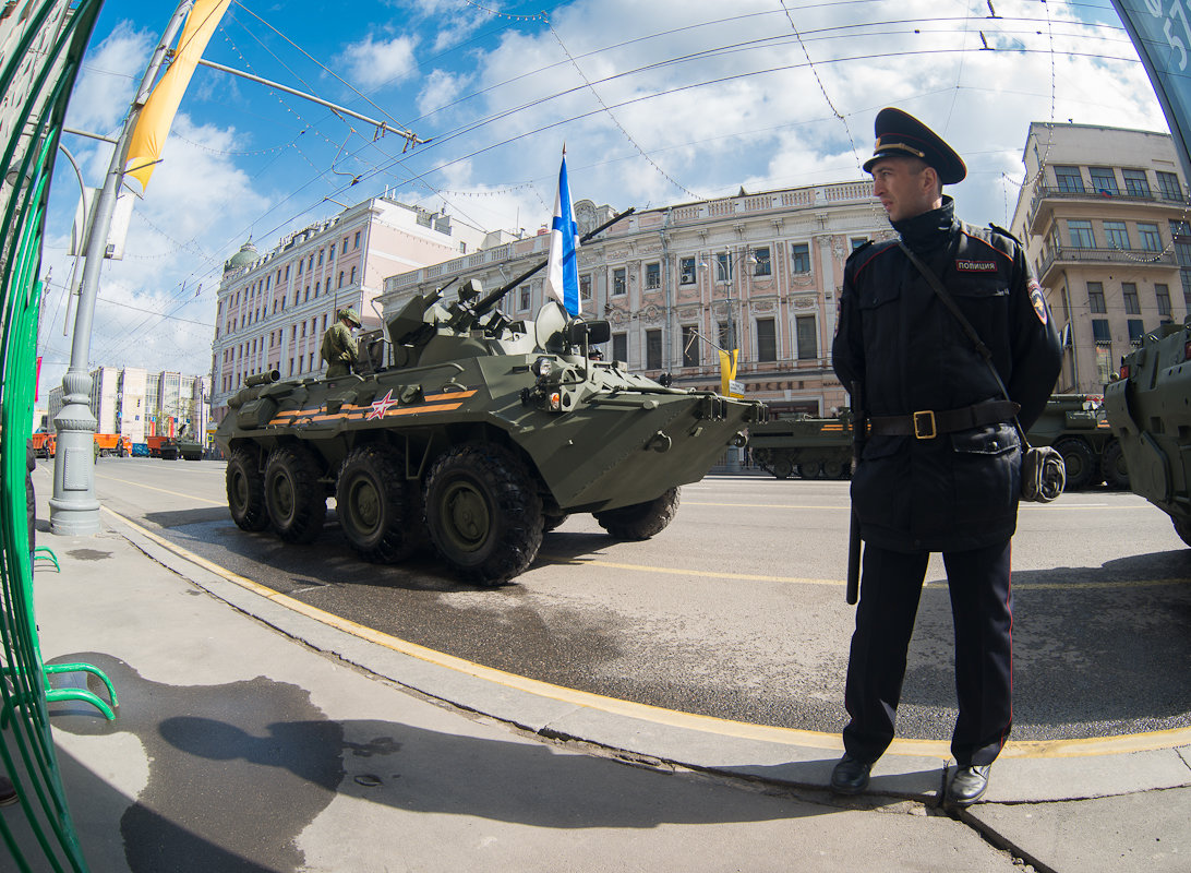 Репетиция Парада Победы 7 мая. - Роман —-