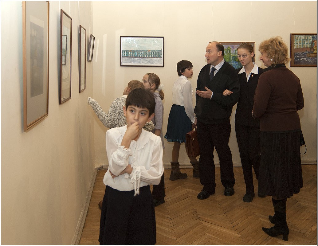 На выставке *** The exhibition - Александр Борисов