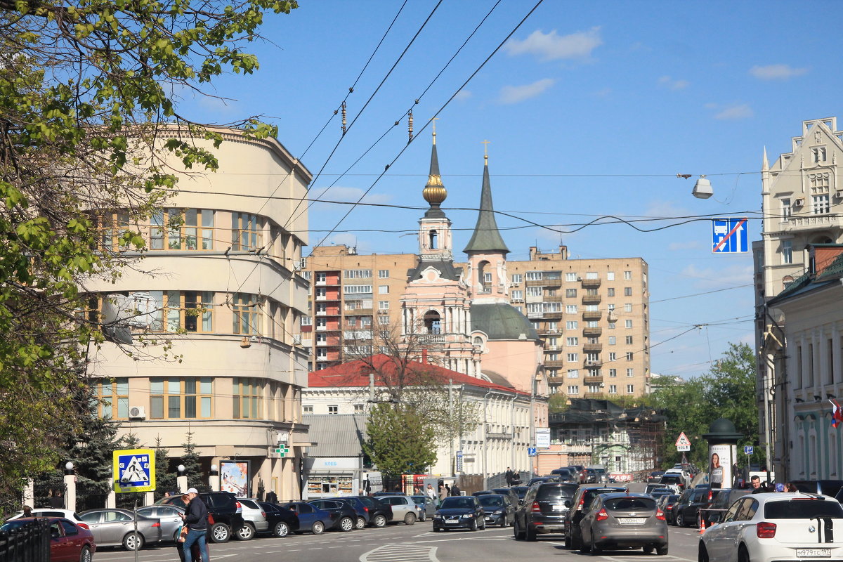 Город после майского снегопада. - Владимир  Зотов 