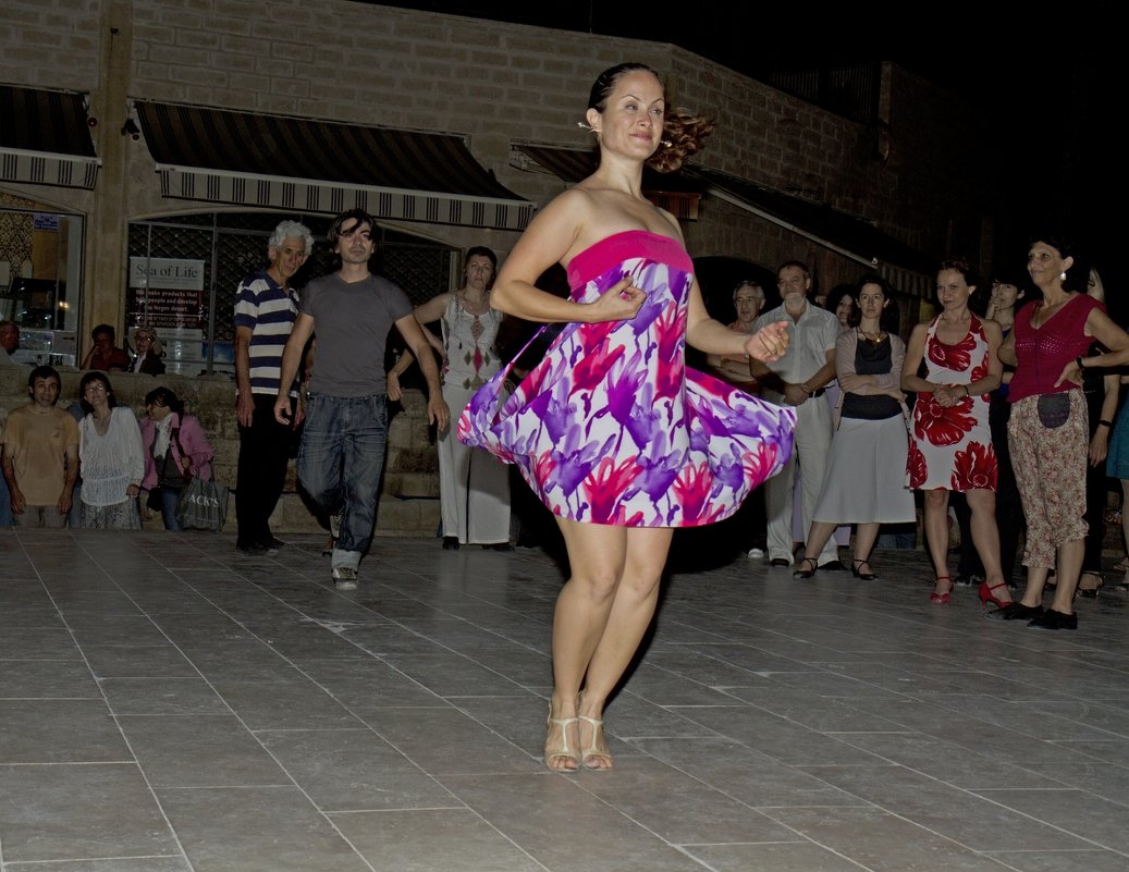 Танцы перед субботой в Яфо-Тель-Авив - Владимир Сарычев