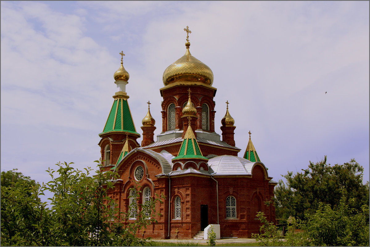 Церковь в ст. Казанской - Ольга Ламзина