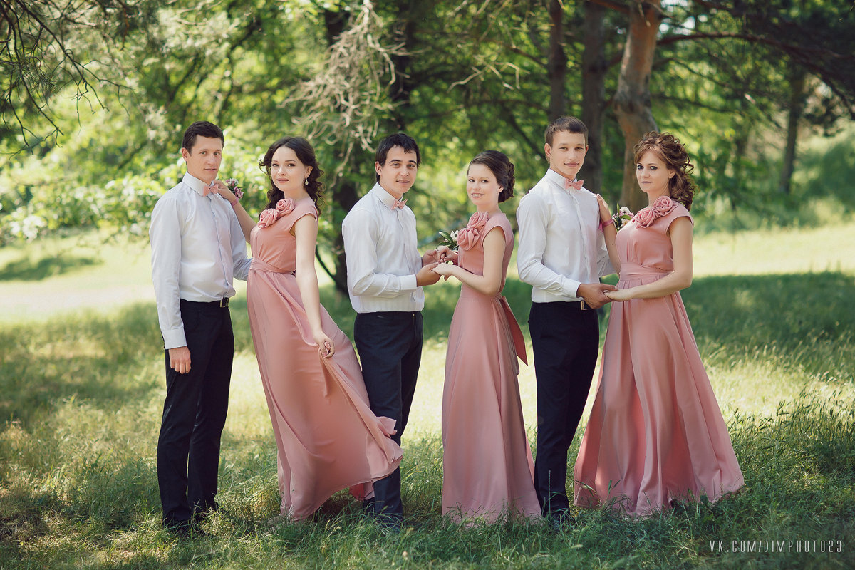 Свадьба в нежно-розовых оттенках - Дмитрий Катин
