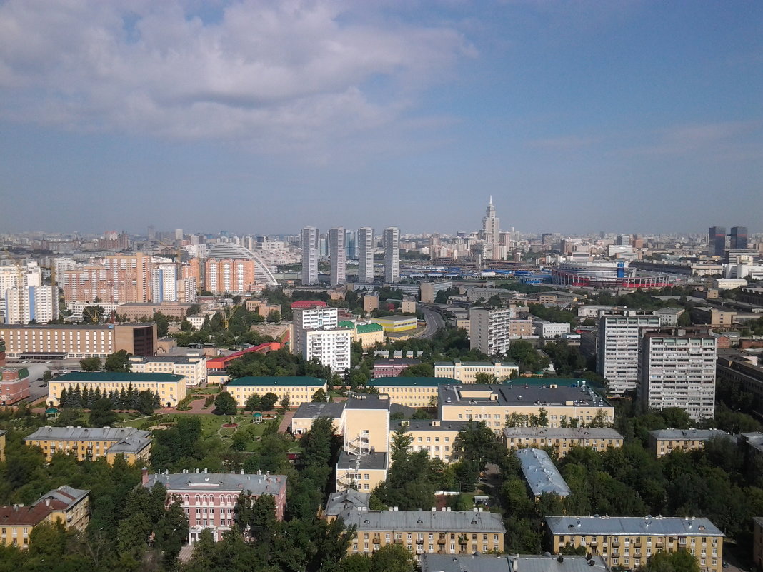 Вид с 33 этажа с высотки на Беговой - Сергей Васильевич