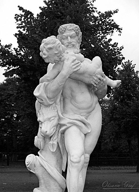 Скульптура во цверце короля Карла, Карлсруэ - Оксана Ветрова