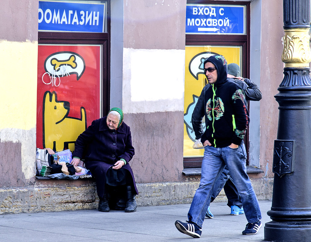 на улице города - ник. петрович земцов