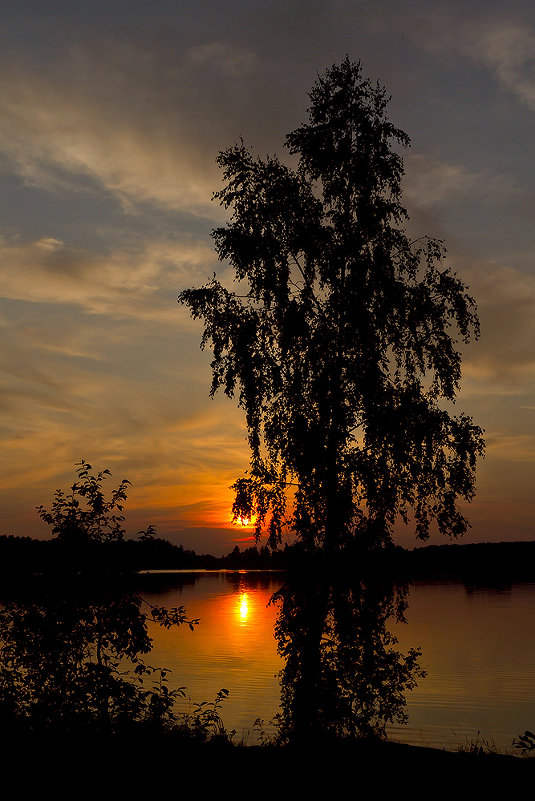 закат на озере - Rozenkov 