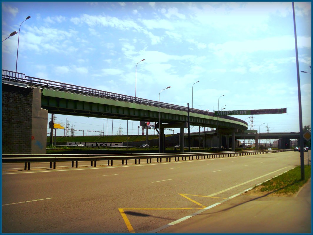 Мост в городе Люберцы - Ольга Кривых