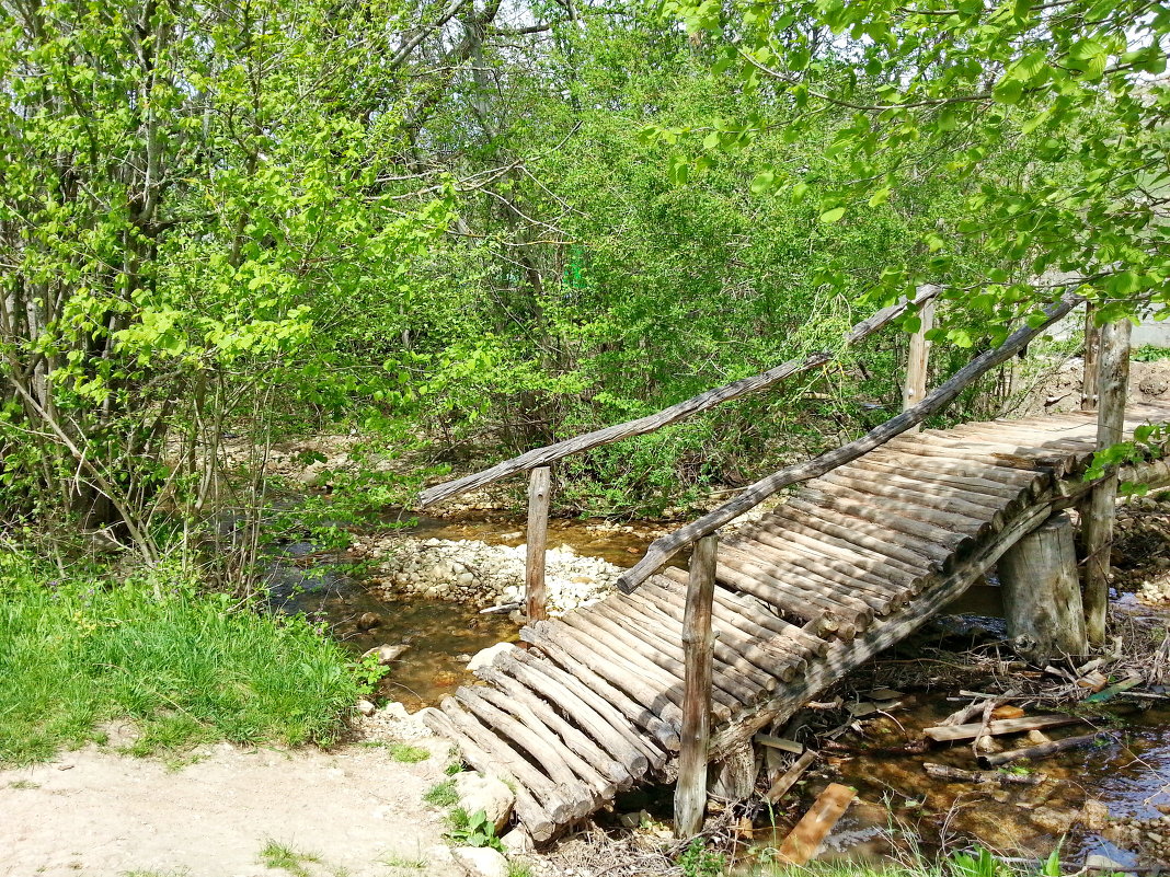 деревяный мостик - valeriy g_g