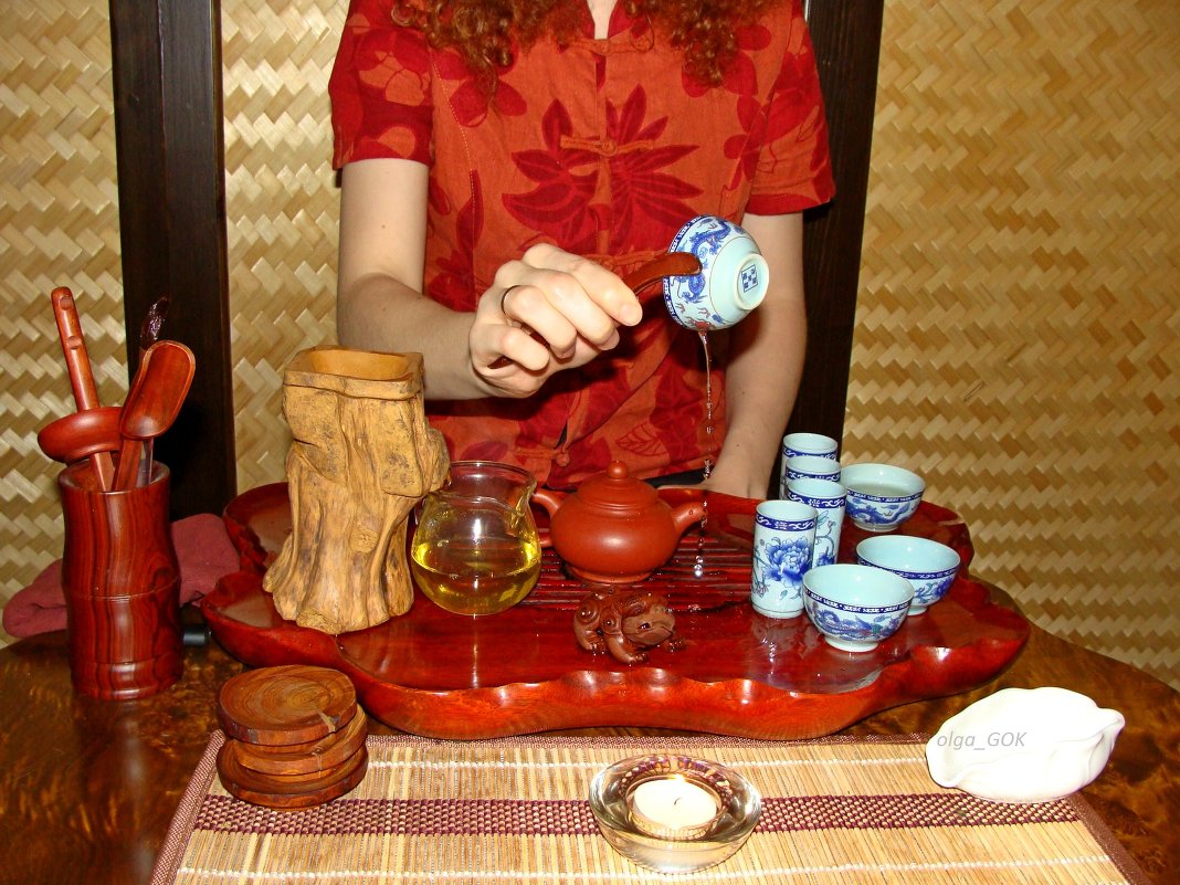 чайная церемония - Olga Grebennikova