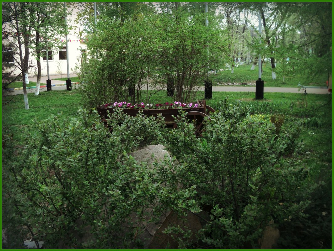 Весна в парке городском - Ольга Кривых