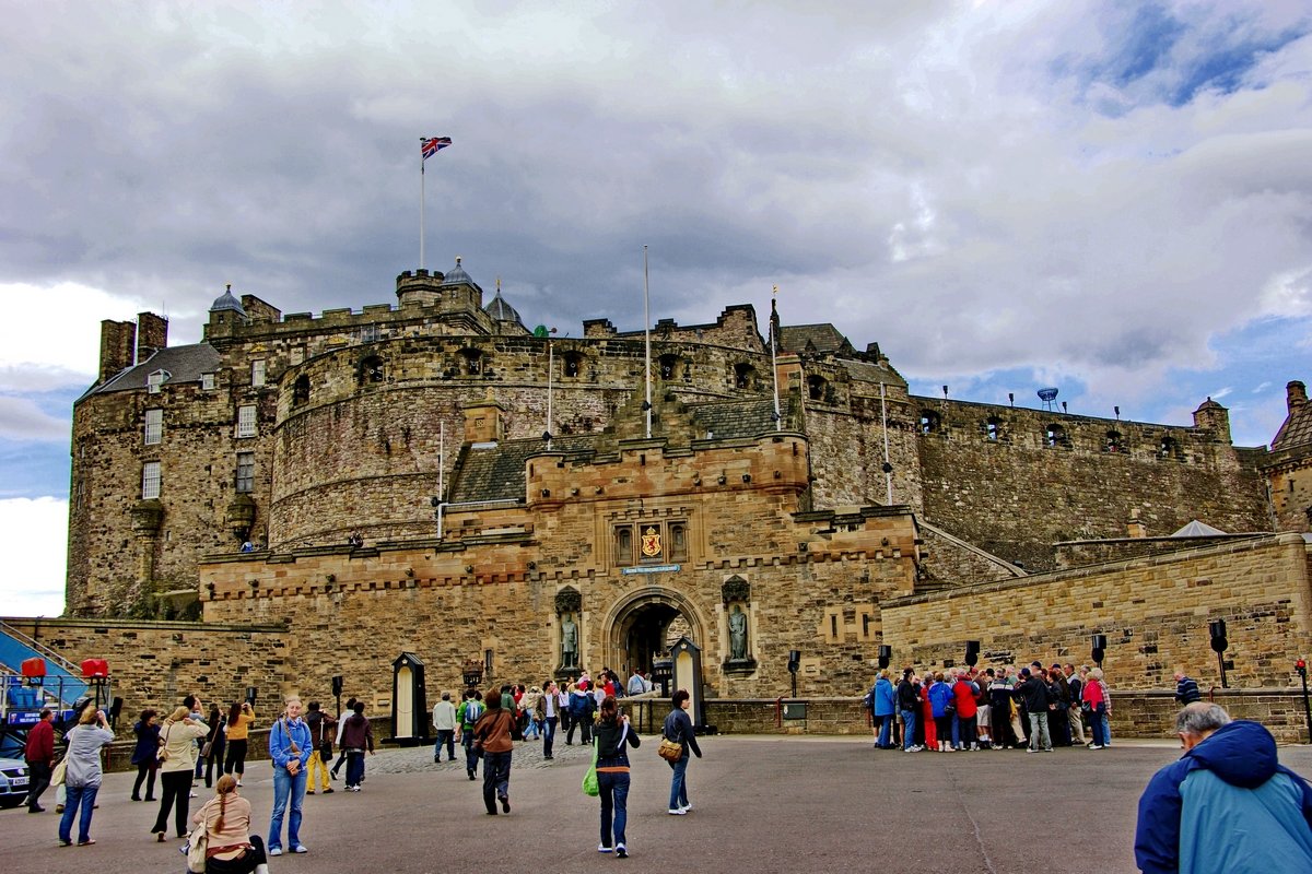 Эдинбургская крепость,Шотландия - Николай Фарионов