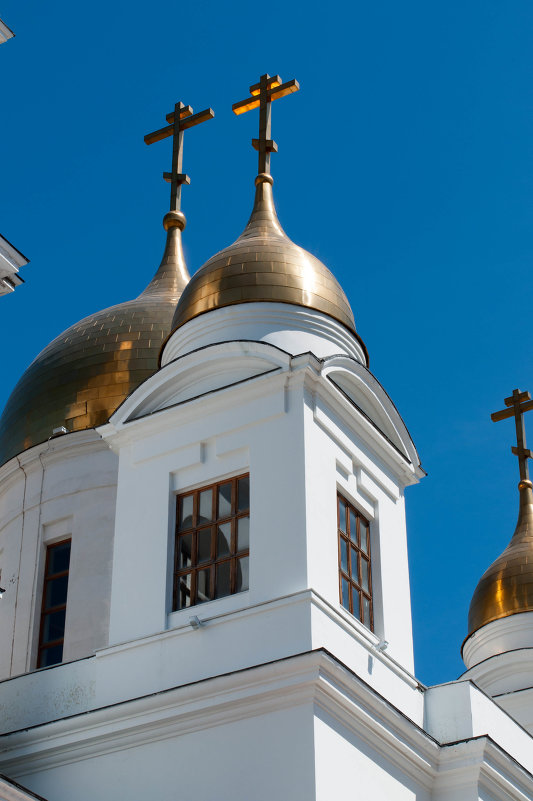 купола Киррило-Мефодиевского собора - Dmitry Sharafeev